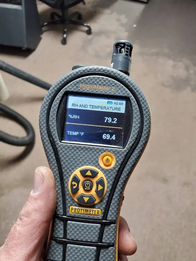 Moisture meter humidity assessment for Mold Remediation & Removal in La Cresta